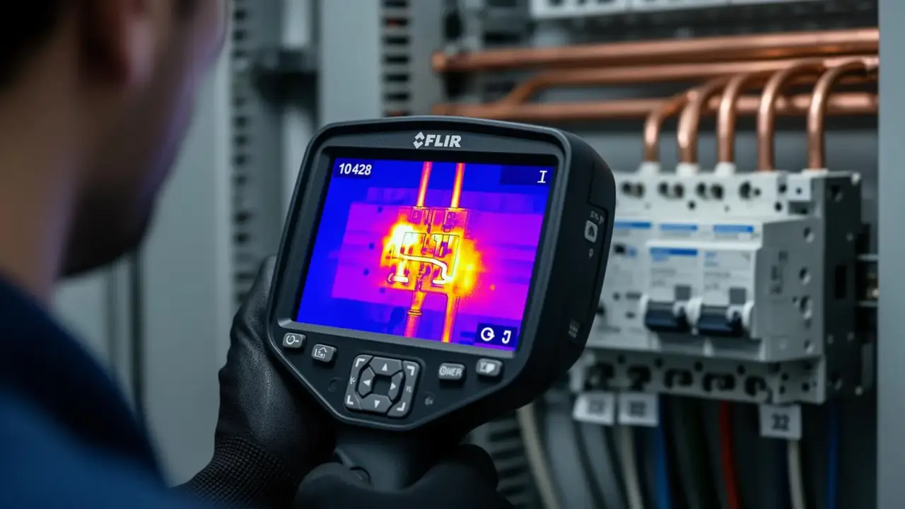 Manutenção preditiva elétrica: termografia e benefícios