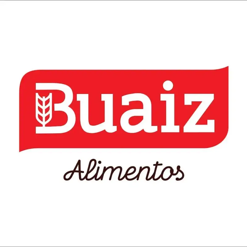 Logo Buaiz Alimentos — cliente da THE Montagens Industriais (obras industriais, instalações elétricas e manutenção predial)