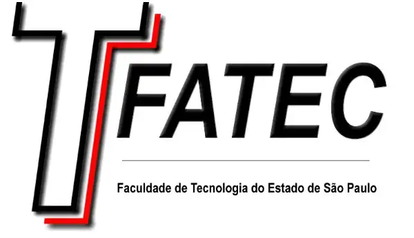 Logo FATEC — Faculdade de Tecnologia do Estado de SP — cliente da THE Montagens Industriais (escolas, reforma elétrica e cabeamento estruturado)