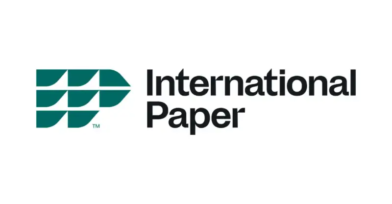 Logo International Paper — cliente da THE Montagens Industriais (obras industriais, instalações elétricas e manutenção predial)