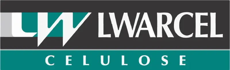 Logo Lwarcel Celulose — cliente da THE Montagens Industriais (obras industriais, instalações elétricas e manutenção predial)