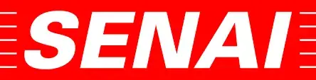 Logo SENAI — cliente da THE Montagens Industriais (escolas, instalações elétricas e manutenção predial)