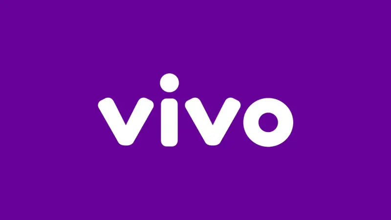 Logo Telefônica Vivo — cliente da THE Montagens Industriais (prestadoras de serviços, instalações elétricas e manutenção predial)
